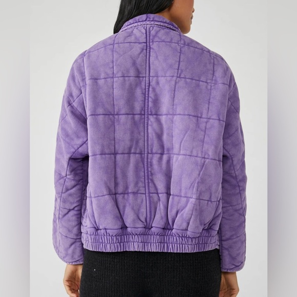 Free People Quilted Doleman Jacket Size Large - Picture 3 of 8